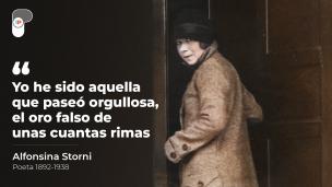 Alfonsina Storni: vida, obra y trágico final de una mujer que se